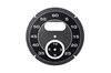 Sport Chrono Instrument Face - Black - Diamond Pattern
