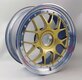 Rim BBS Motorsport 9x18 ET 42,9 forged alustar gold for center look 10 Kg