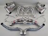 Exhaust System 997 GT3 "Brombacher"  (Sound Version) 200 Cell Sport Cats, Dual 2x90mm Center Exit