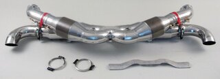 Endschalldämpfer"CUP" 996 GT3 MK1 200 Zellen Sportkatalysatoren ( Cup Krümmer)