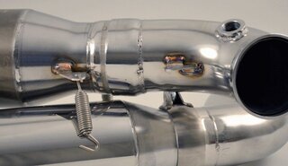 Endschalldämpfer"CUP" 996 GT3 MK2 200 Zellen Sportkatalysatoren ( Cup Krümmer)