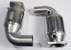 Sport Catalytic Set 997.2 Turbo / Turbo S - 200 Cell HD Tri-Metallic - For Original Exhaust