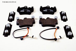Bremsenservice-Kit ohne Scheiben - VA 997-1 C2 05-08