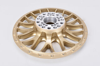 Flasque de jante BBS Motorsport alu ( doré )