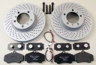 Brake service kit front 997-2 C2S / GTS2/ Speedster