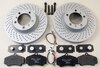Brake service kit front 997-2 C2S / GTS2/ Speedster