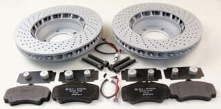 Brake service kit front 997-2 C2S / GTS2/ Speedster