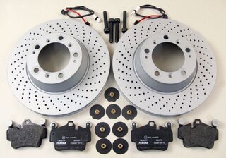 Brake service kit rear 997-2 C2S/ GTS/ GTS4