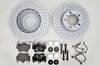 Brake service kit rear 997-2 C4S 09-
