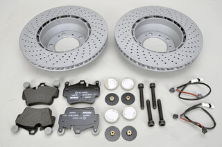Brake service kit rear 997-2 C4S 09-
