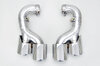 Exhaust Tip Set 957 Cayenne Turbo - Brombacher Edition - Quad Oval - Polished Stainless Steel