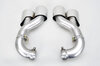 Exhaust Tip Set 957 Cayenne Turbo - Brombacher Edition - Quad Oval - Polished Stainless Steel