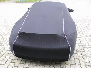 Brombacher Exclusive Cover 996/997 4S without rear spoiler black, white stiching incl. bag, no Logo
