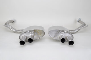 Secondary Sport Muffler Set Panamera / Panamera 4 (V6) - Brombacher Edition - For FVD Exhaust Tips