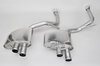 Secondary Sport Muffler Set Panamera / Panamera 4 (V6) - Brombacher Edition - For FVD Exhaust Tips