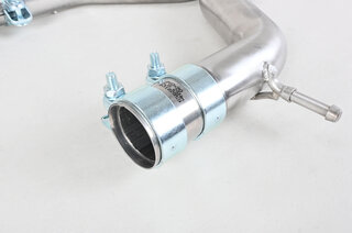 Vorschalldämpfer-Ersatzrohr "Brombacher " Edelstahl Panamera S, nur für OE-Endschalldämpfer