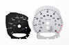 Macan S Gaugeface Speedometer black, tachometer grey kph, PDK