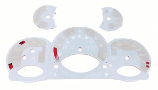 Gauge Faces guards red 997 GT3 manual Km/h