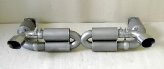 Competition Exhaust System 997.2 GT2 RS - Brombacher Edition - Titanium 24lbs. - 200 Cell HF Cats