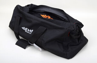 Brombacher Exclusiv Cover 996/997 ohne Heckspoiler Schwarz, Naht orange mit  FVD-Logo und Tasche