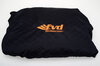 Brombacher Exclusiv Cover 996/997 ohne Heckspoiler Schwarz, Naht orange mit  FVD-Logo und Tasche