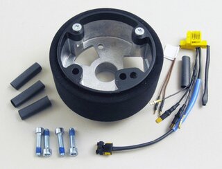 Moyeu volant PDK/Tiptronic AB 997/987 avec revêtu cuir noir