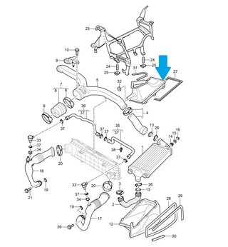 Luftführung Links 997 TT/GT2-RS ( M97.70)