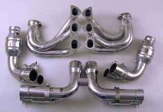 Klappen Abgasanlage "Brombacher"  Super Sound 997 GT3/RS inkl. Endrohre 2x90mm