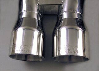 Klappen Abgasanlage "Brombacher"  Super Sound 997 GT3/RS inkl. Endrohre 2x90mm