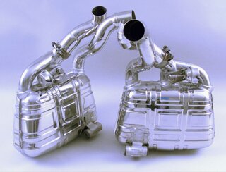 Jeu silencieux à clapets "Brombacher" 997-2 "Speedster" 2011  inox