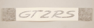 Schriftzug "GT2 RS" schwarz-matt