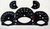 Gauge Faces black 997.2 GT3/RS manual km/h