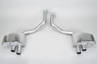 Secondary Sport Muffler Set Panamera / Panamera 4S - Brombacher Edition - For OEM Clamp-on Tips