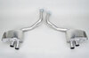 Secondary Sport Muffler Set Panamera / Panamera 4S - Brombacher Edition - For OEM Clamp-on Tips