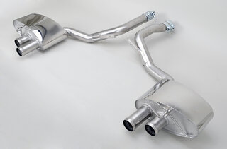 Secondary Sport Muffler Set Panamera / Panamera 4S - Brombacher Edition - For OEM Clamp-on Tips