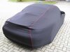 Brombacher Exclusiv Cover 996/997 Ohne Heckspolier ,Schwarz, Naht Rot mit Tasche und Logo FVD