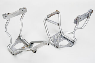 Halter Set für 996 GT3 Abgasanlage