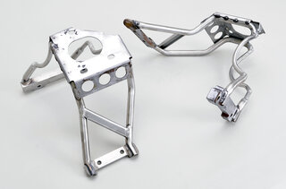 Halter Set für 996 GT3 Abgasanlage
