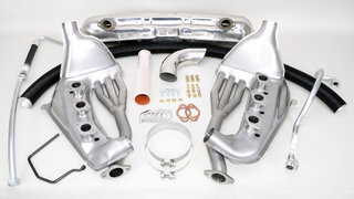 Free-flow kit 76-83 2.7/3.0 version inox 1 sortie Ø85mm (échangeurs SSI