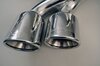 Klappen-Sportabgasanlage "BROMBACHER" 997 -08 aus Edelstahl, 100Zeller,4x90mm Endrohre