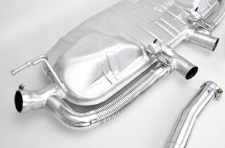 Klappen-Schalldämpfer "Brombacher" Sport 957S 07-10, ohne Endrohre Edelstahl (Export)