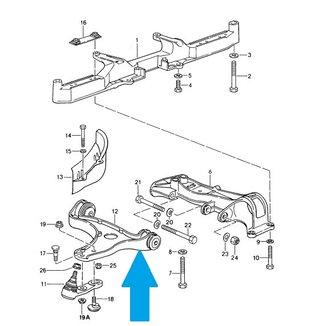 Triangle inf.AVG Sport 993 éch.std - à condition de réception de votre triangle (85 Shore)