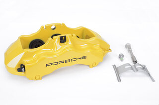 Caliper front left 997-1 Turbo -09 /997-2 Turbo 10-, (PCCB)