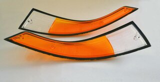 Lichtscheibensatz Blinker 911-73 vorne schwarzer Rand
