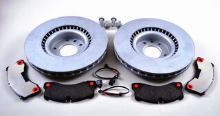 Brake service kit- FRONT Cayenne 957  (18"+)