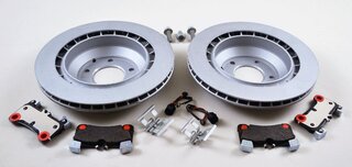 Brake service kit- rear Cayenne with 18" + caliper red