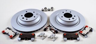Brake service kit- rear Cayenne with 18" + caliper red