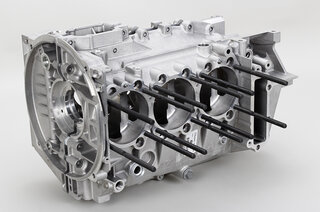 Crankcase 997 GT3 with Dual Oil Jets