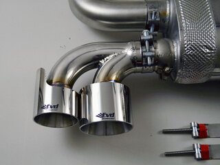 Silencieux sport "Facelift" 997 Turbo avec by-pass cata.(Sound), Tips