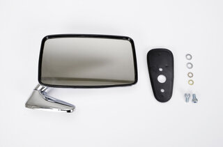 Door Mirror 911 1974/75 - Chrome - Large Flag Type - Right